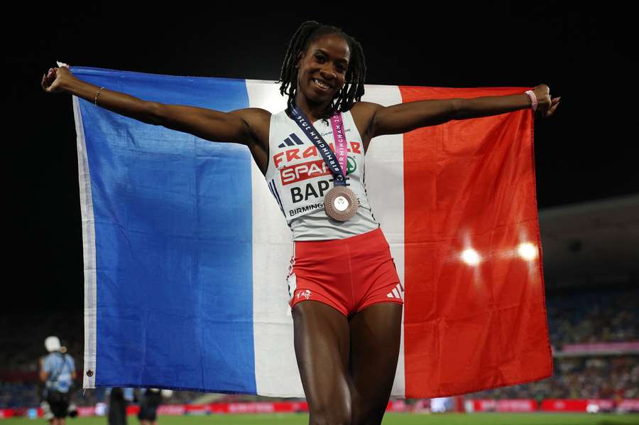 Laëticia Bapté en bronze ! Laëticia Bapté en bronze !