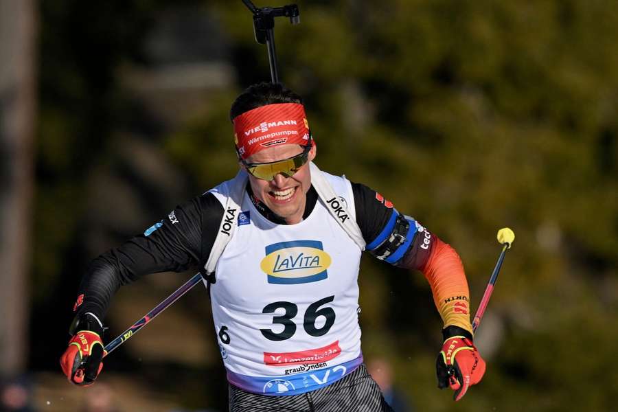 Philipp Horn hat zum Abschluss der Biathlon-WM eine Medaille verpasst.