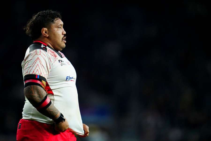 Tameifuna in action for Tonga