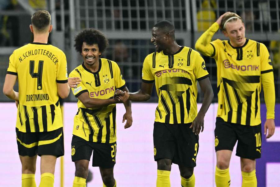 Dortmund fired seven goals past hapless Celtic