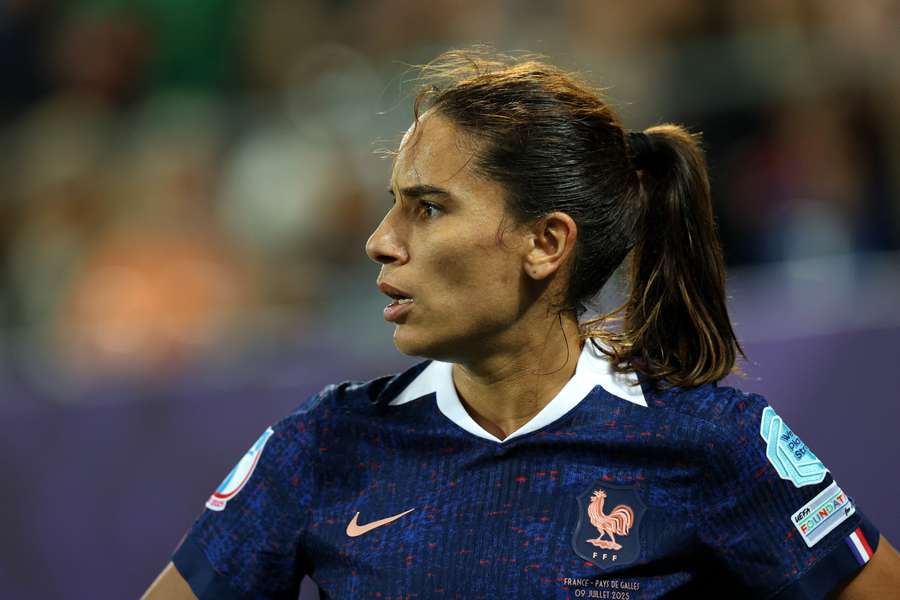 Amel Majri à l'Euro 2025.