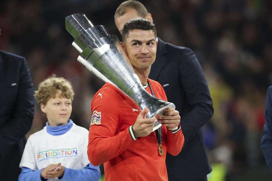 Cristiano Ronaldo foi o único nas três conquistas