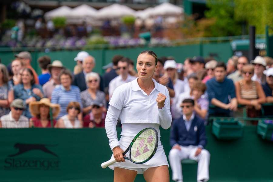 Ana Bogdan à Wimbledon