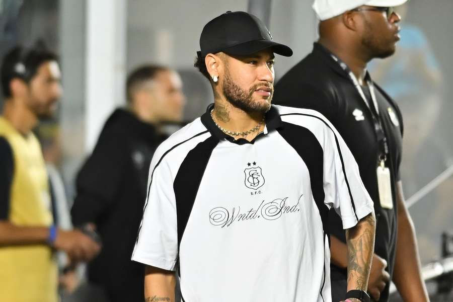 Neymar, avançado do Santos