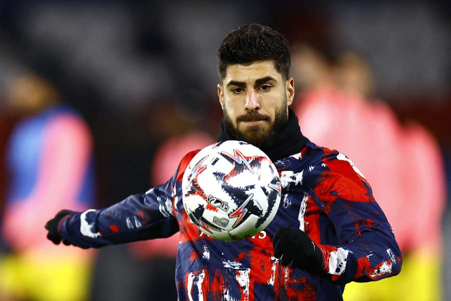 Asensio ahead of PSG match
