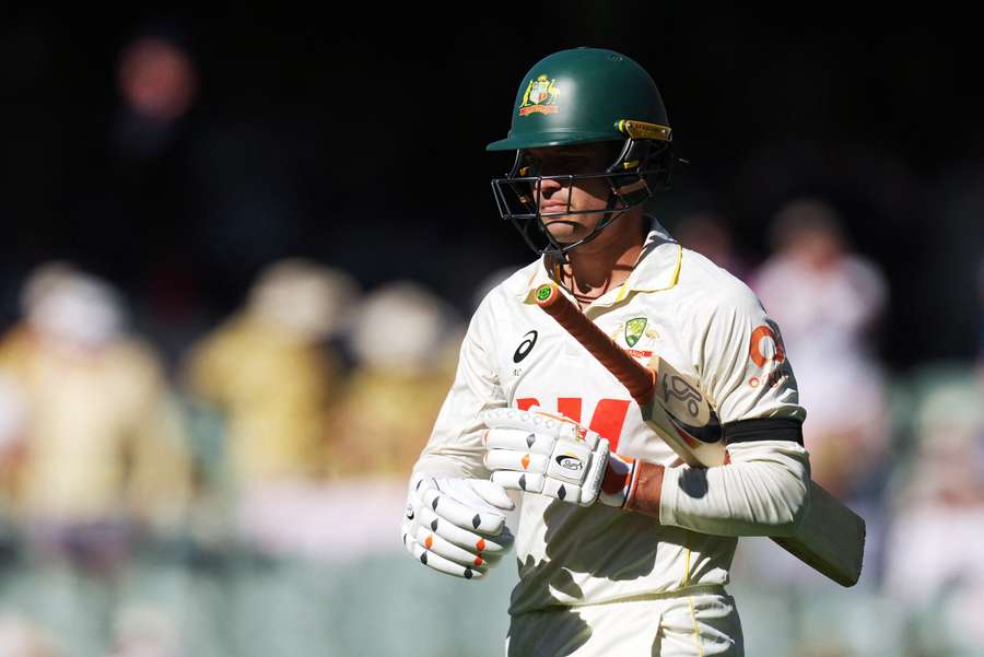 Alex Carey made 106 on the first day for Australia