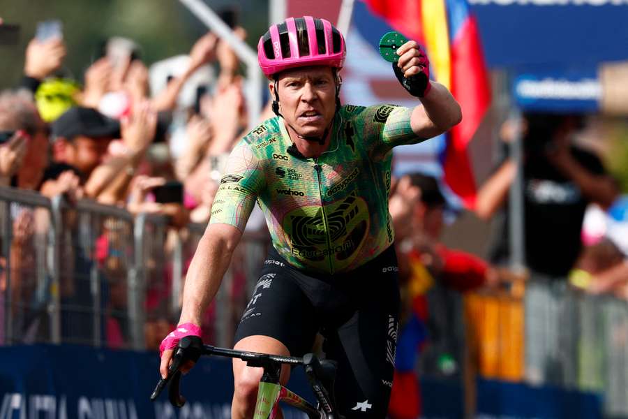 Michael Valgren najlepszy na 17. etapie Giro d'Italia, prowadzenie Vingegaarda niezagrożone