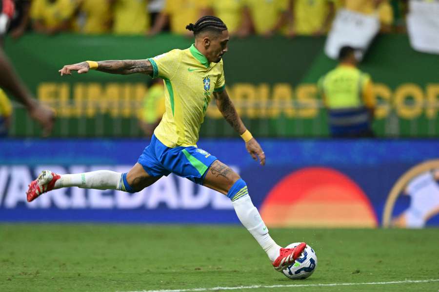 Raphinha, con Brasil