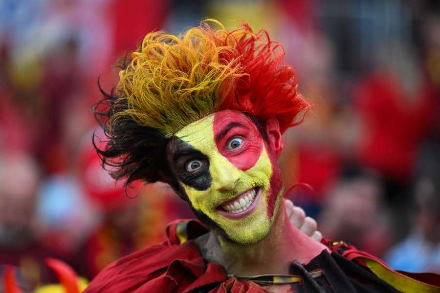 Die belgischen Fans legen sich bei der EM 2024 immens ins Zeug.