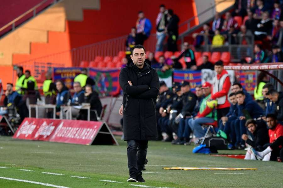 Xavi dirige al Barça en Almería