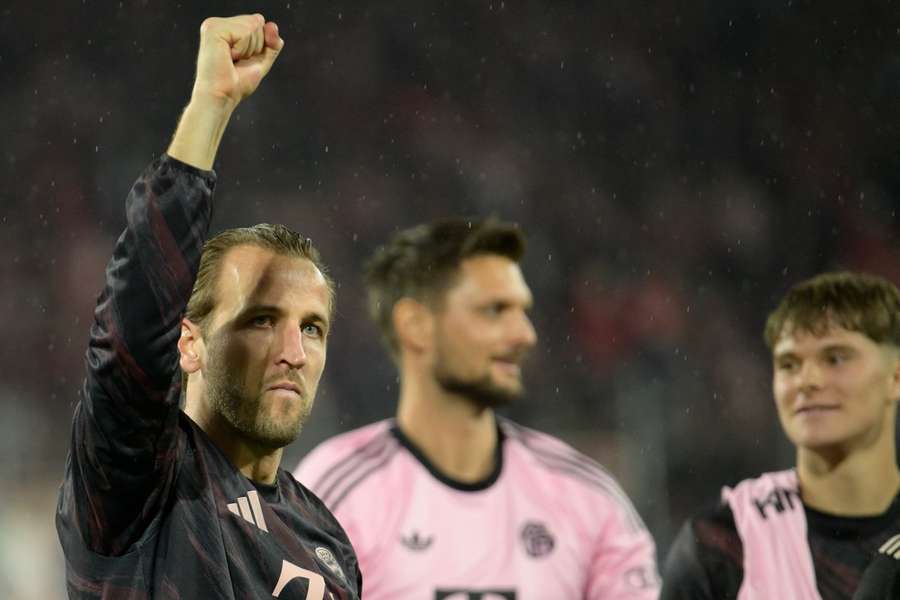 Harry Kane hat seine Mikro-Torflaute im Pokal gegen Köln beendet. Harry Kane hat seine Mikro-Torflaute im Pokal gegen Köln beendet.