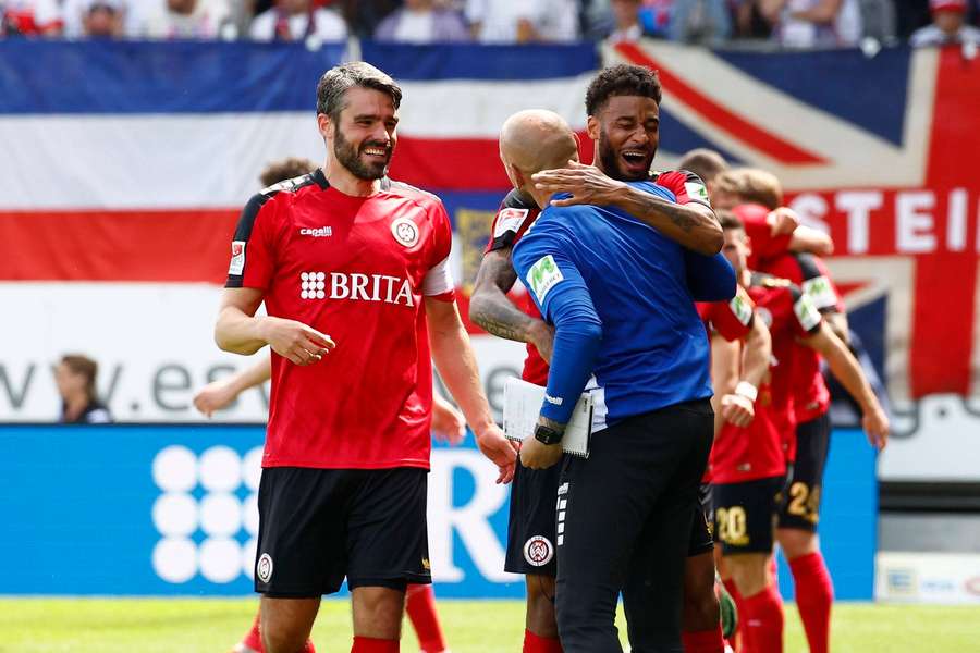 Holstein Kiel in Feierlaune.