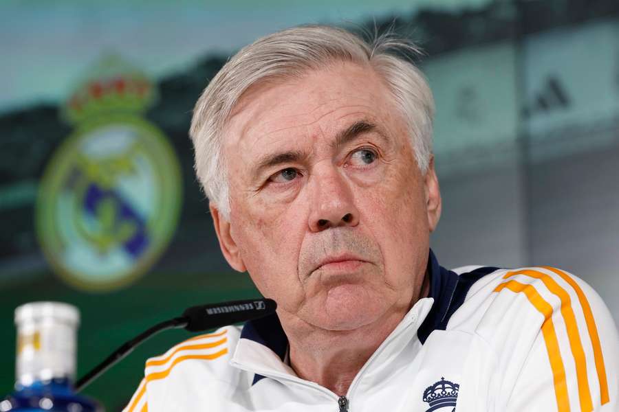 Ancelotti predstúpil pred novinárov.