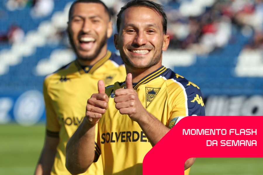 João Carvalho celebra o bis pelo Estoril