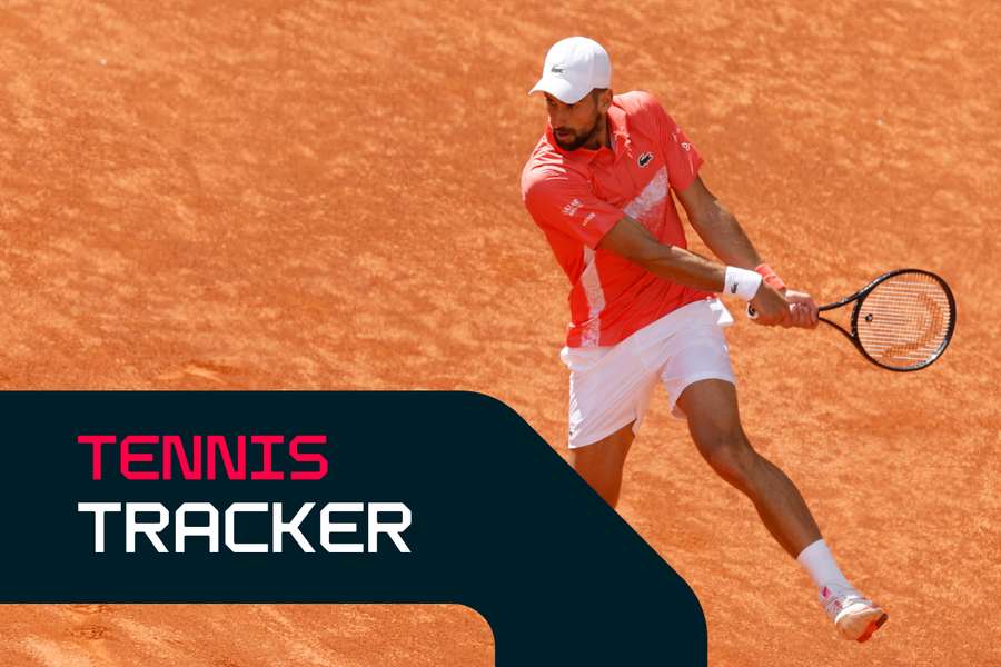 Djokovic is in action in Geneva this evening