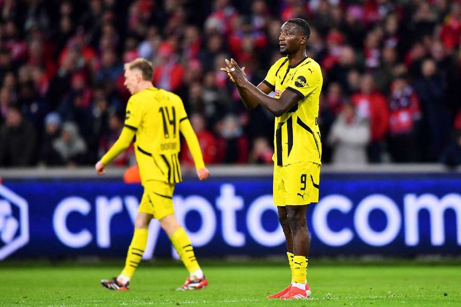 Guirassy, jugador del Dortmund