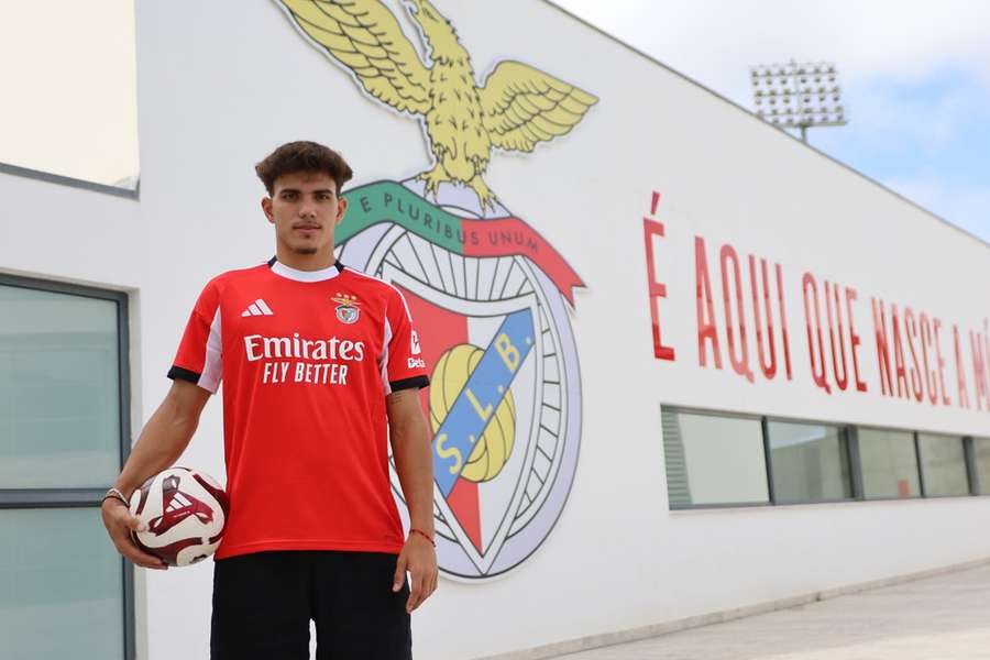 João Conceição renovou com o Benfica