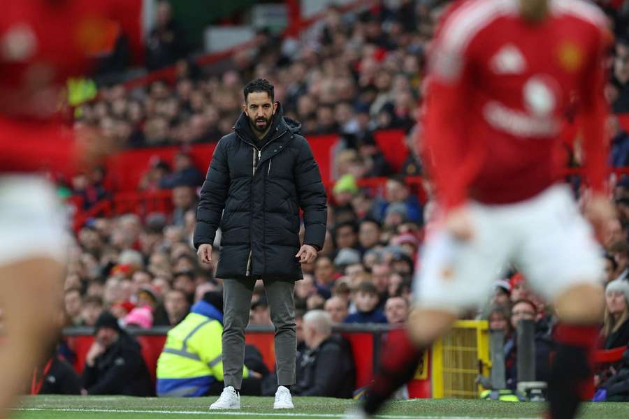 Ruben Amorim, treinador do Manchester United