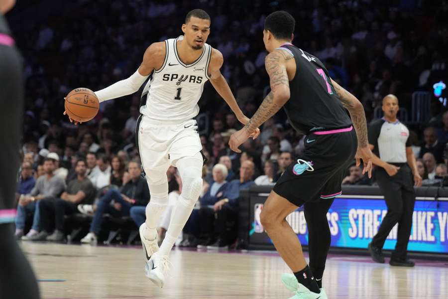 Victor Wembanyama cette nuit.