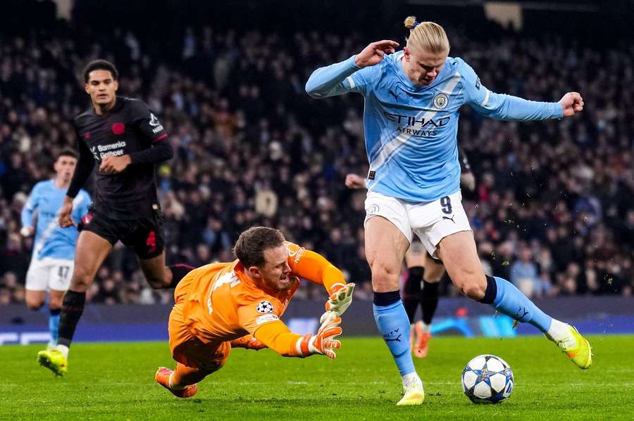 Bayer Leverkusen keeper Flekken: A wonderful night at Man City; Pep's changes helped us