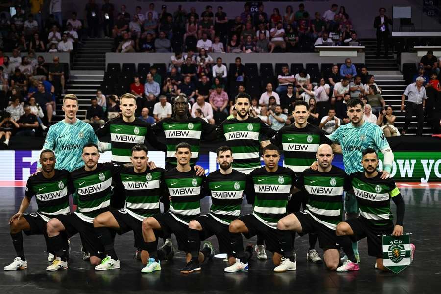 Sporting leva a medalha de bronze na Liga dos Campeões de futsal