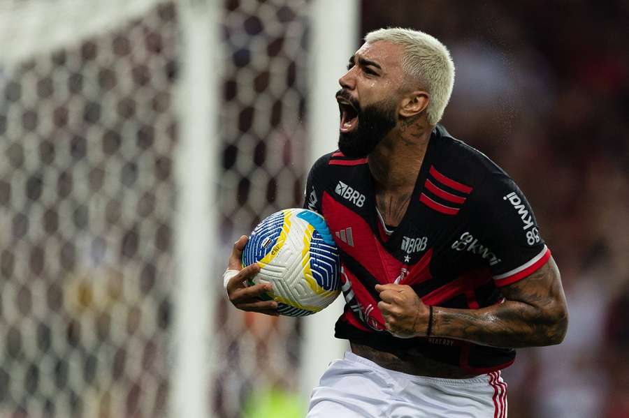 Gabigol regresó al Flamengo el jueves
