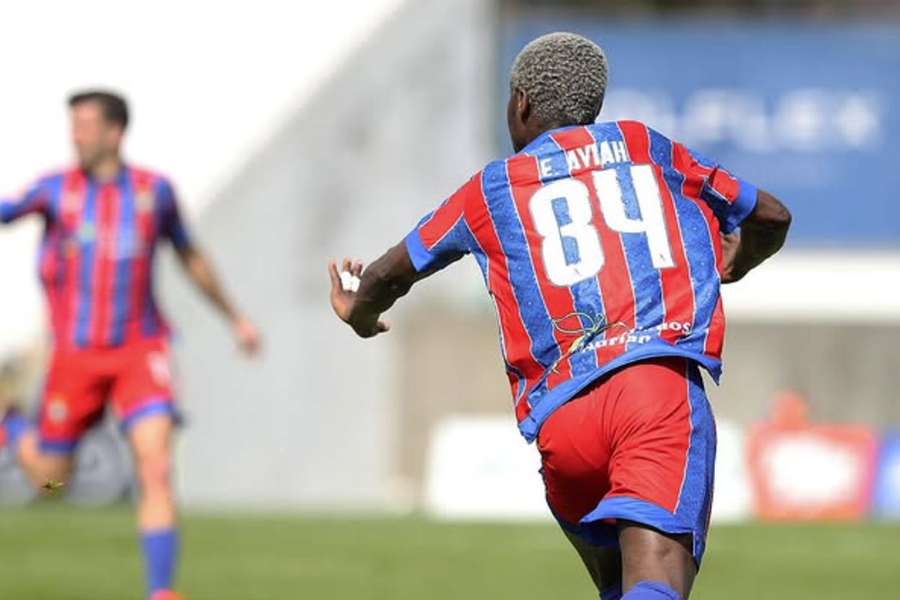 Eric Ayiah fez 11 jogos e um golo pelo Felgueiras