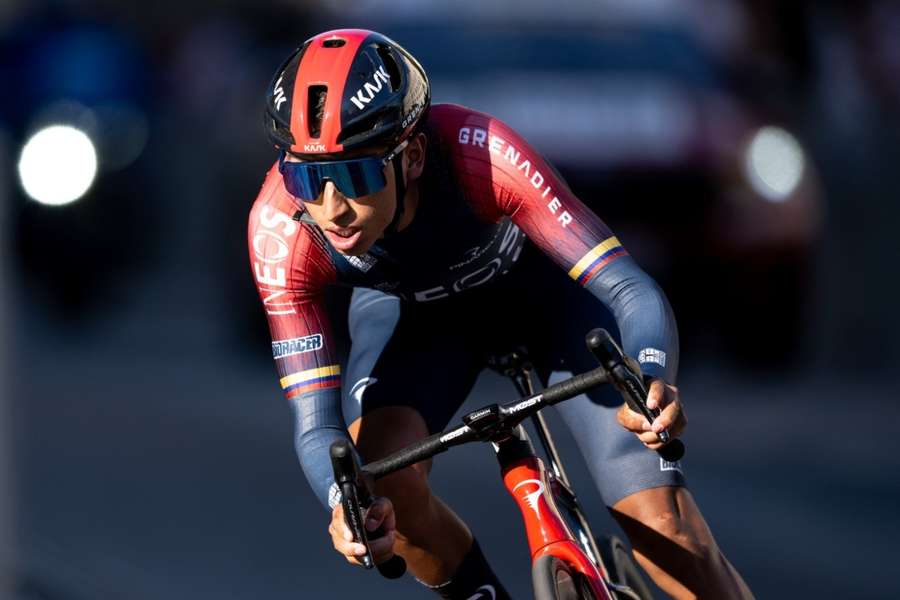 Bernal in action at the Tour of Germany in 2022