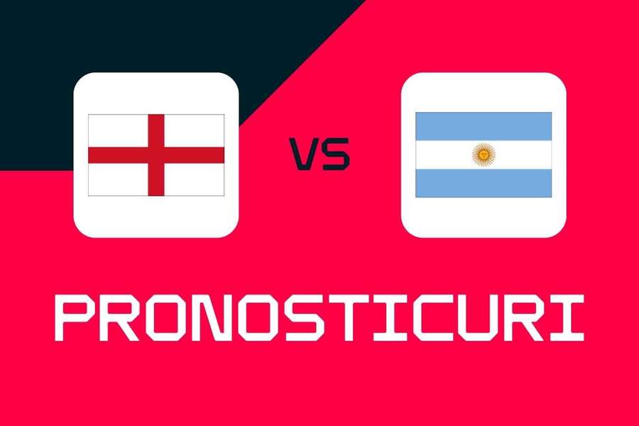 Anglia - Argentina: Pronosticuri, cele mai bune pariuri și cote (Semifinale Cupa Mondială) Anglia - Argentina: Pronosticuri, cele mai bune pariuri și cote (Semifinale Cupa Mondială)