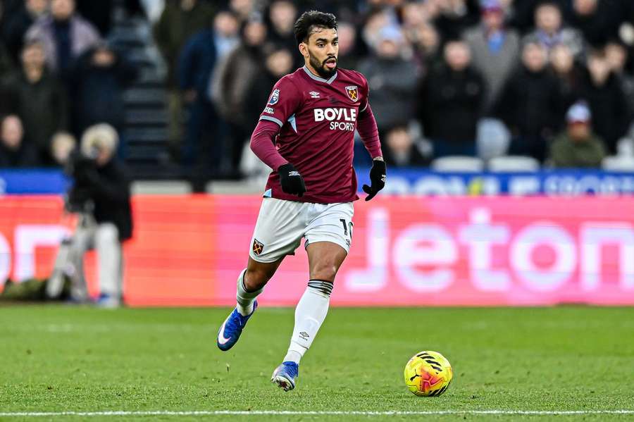 Lucas Paqueta de West Ham lors du match de Premier League face à Fulham
