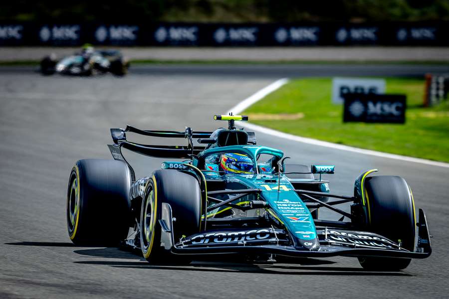 Fernando Alonso na sexta-feira Fernando Alonso na sexta-feira