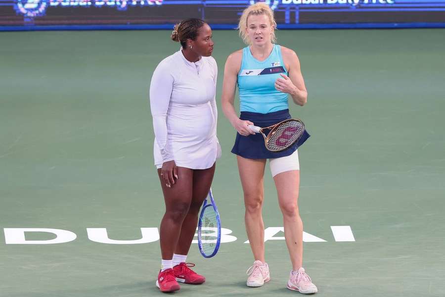 Kateřina Siniaková s Taylor Townsendovou okusily první letošní prohru.