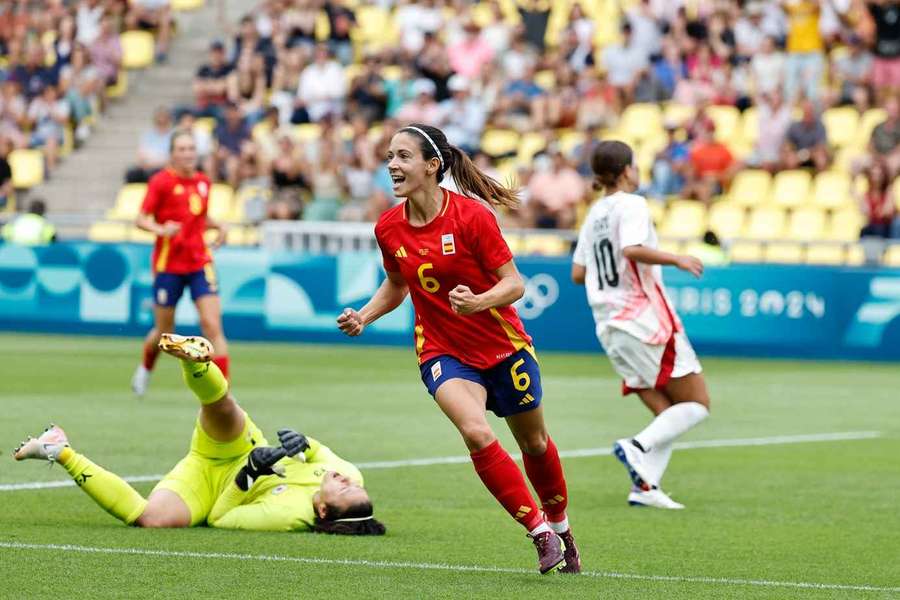 Aitana Bonmati scored in Spain's win over Japan