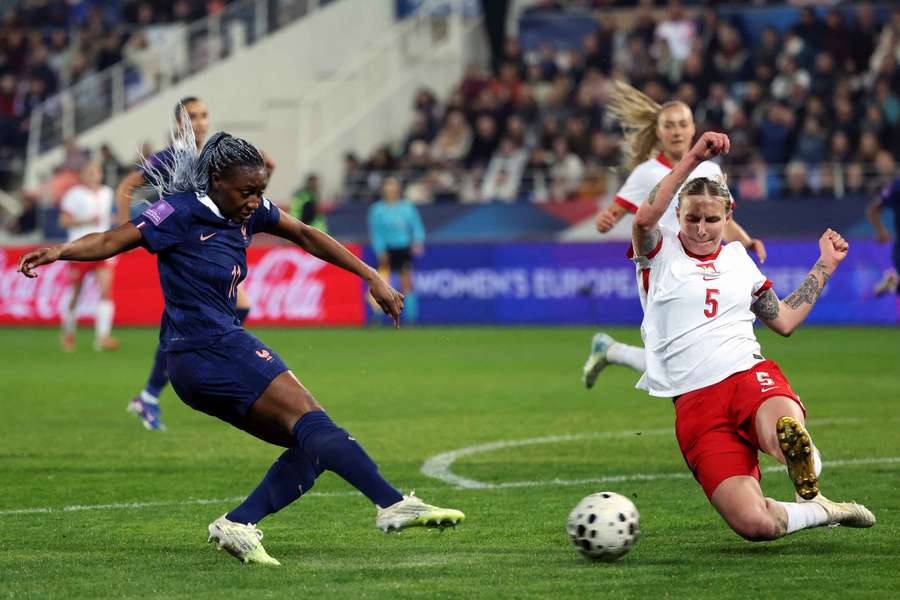 El. piłkarskich MŚ kobiet - Francja - Polska 4:1