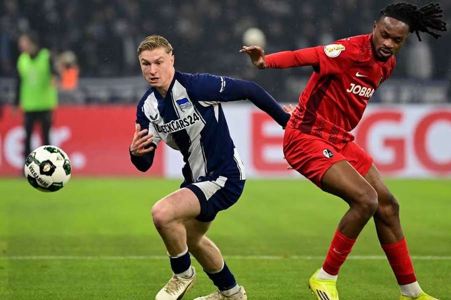 Hertha Berlim esteve perto da surpresa mas caiu nos penáltis