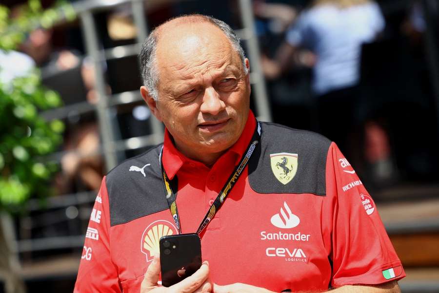 Ferrari's Fred Vasseur talks to Lewis Hamilton at every race, says the two are 'close'