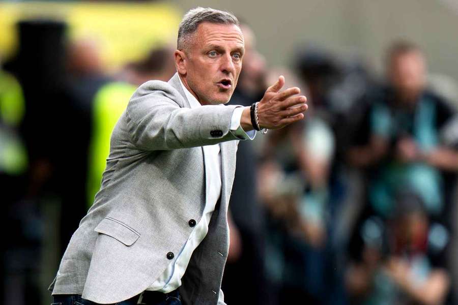 Jablonecký trenér Luboš Kozel hodně přitvrdil. Jablonecký trenér Luboš Kozel hodně přitvrdil.