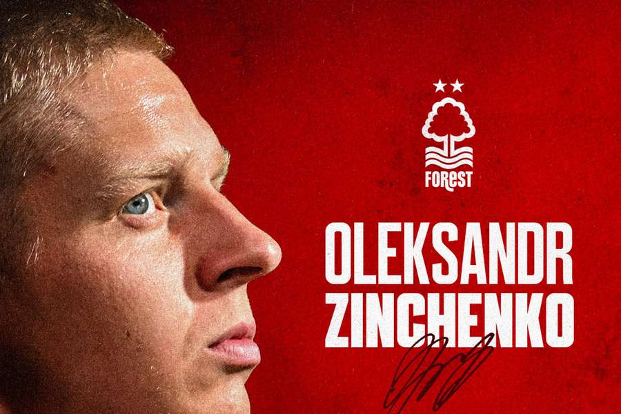 Zinchenko reforça o Nottingham