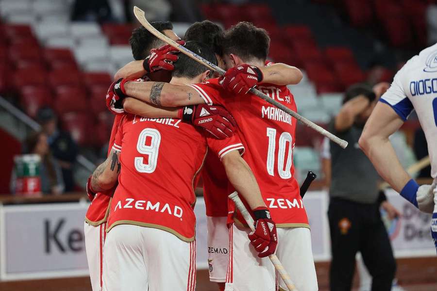 Benfica vence HC Braga em encontro em atraso da 14.ª jornada