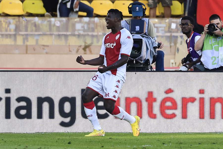 Breel Embolo put Monaco in the lead in the first half 