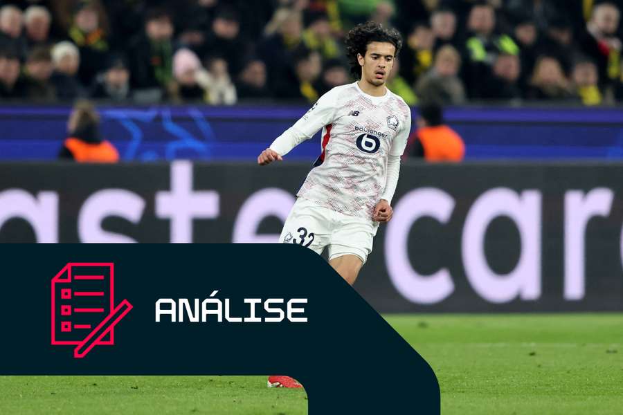Ayyoub Bouaddi contra Borussia Dortmund