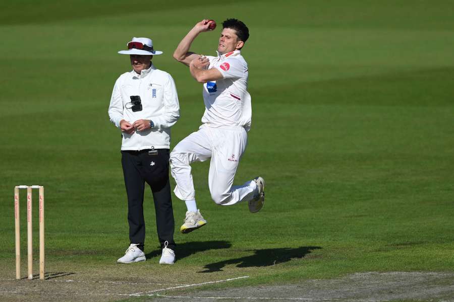 Brett Randall in action for County Championship team Somerset last year. 