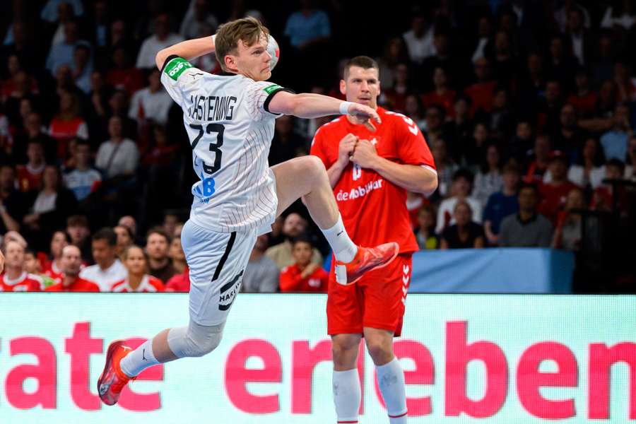 Timo Kastening darf seine Rückkehr in den DHB-Kader feiern.