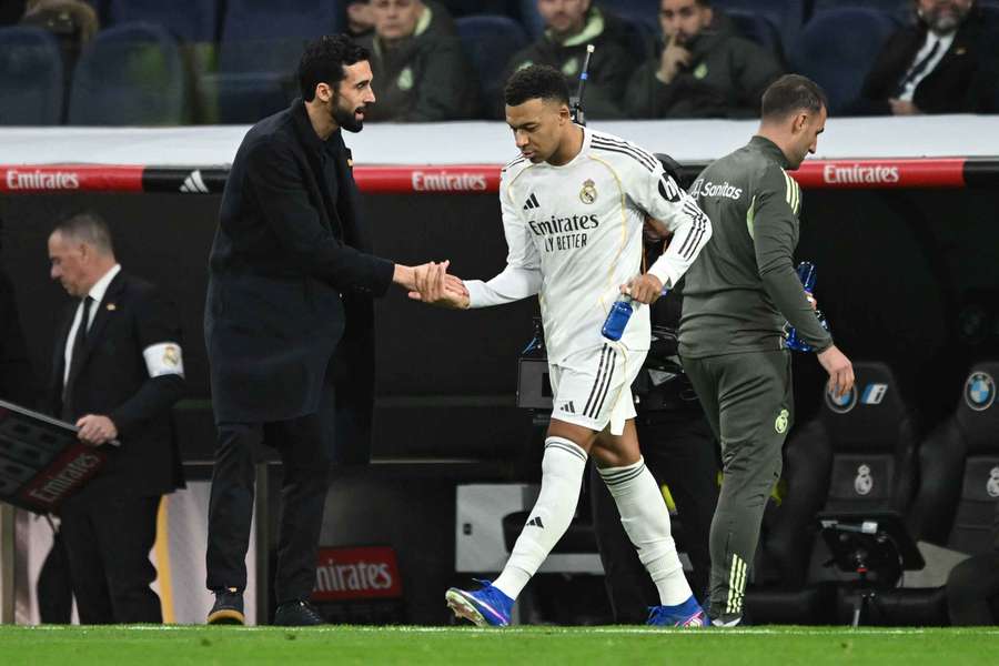 Arbeloa et Mbappé le 17 janvier dernier.