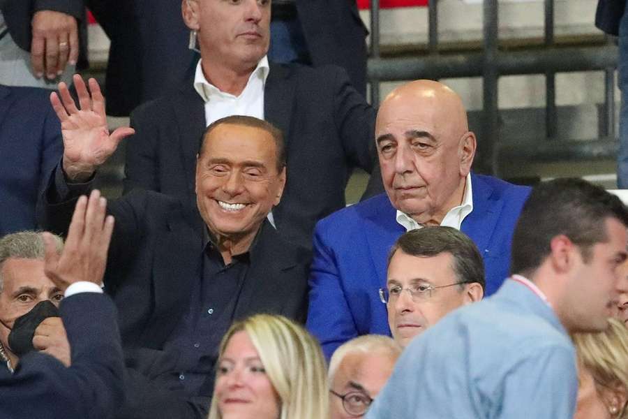 Berlusconi e Galliani in tribuna al Brianteo