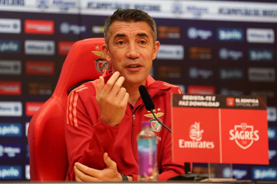 Bruno Lage, treinador do Benfica