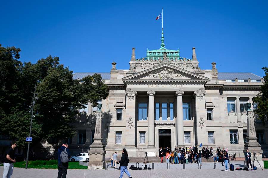 Le tribunal de Strasbourg le mois dernier.