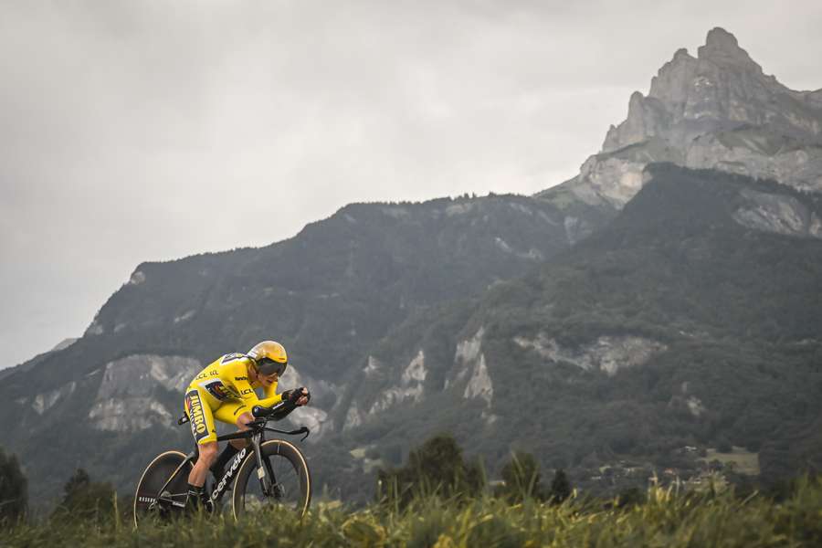 Jonas Vingegaard leverede blandt andet en legendarisk enkeltstart ved årets Tour de France.