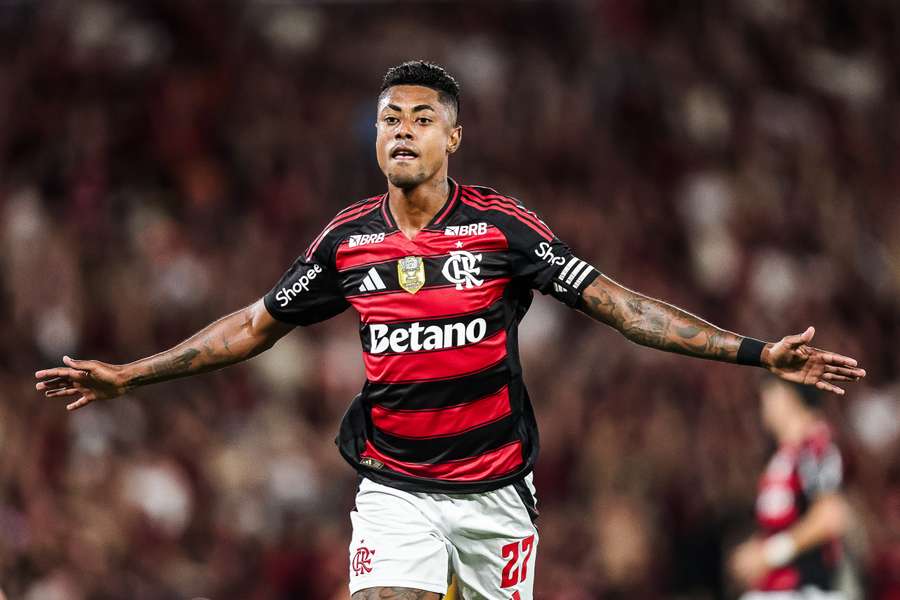 Bruno Henrique abriu o caminho para a vitória do Flamengo Bruno Henrique abriu o caminho para a vitória do Flamengo