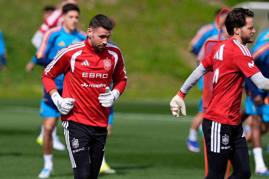 Unai Simon on international duty